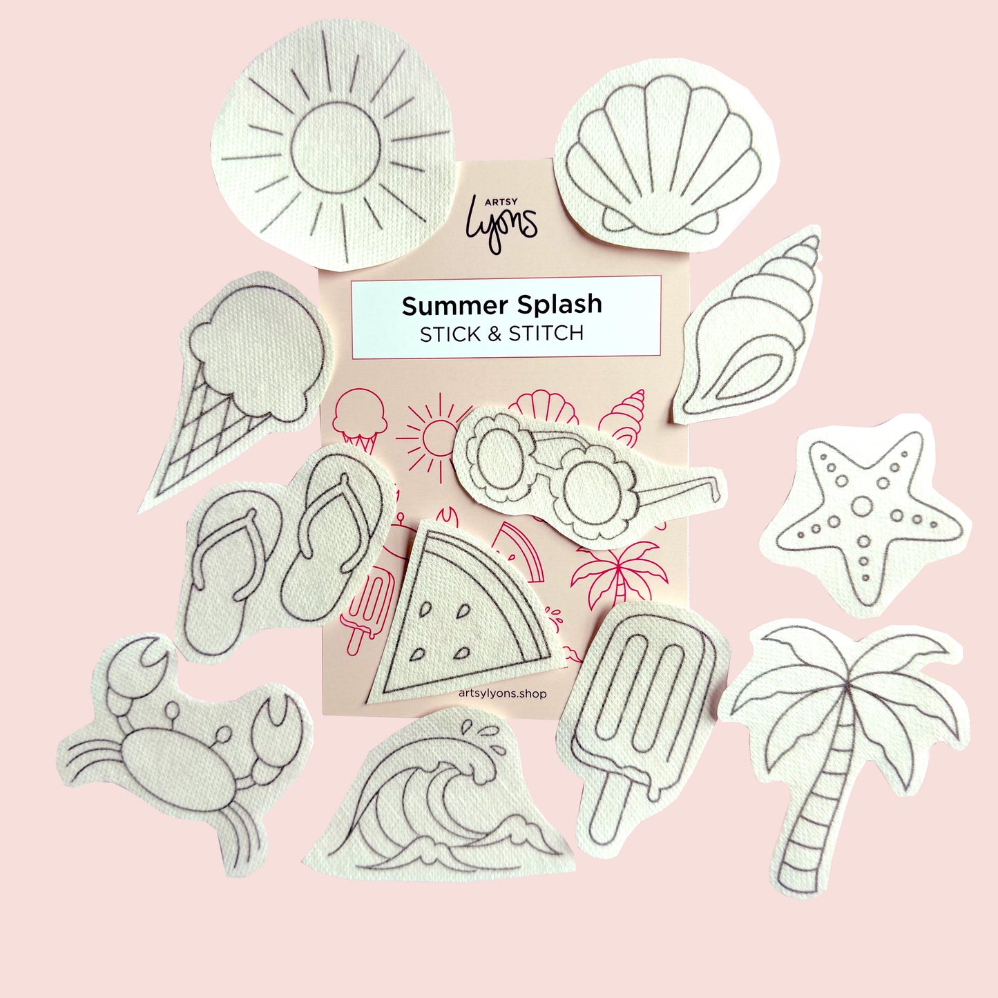 Summer Splash Stick & Stitch Set