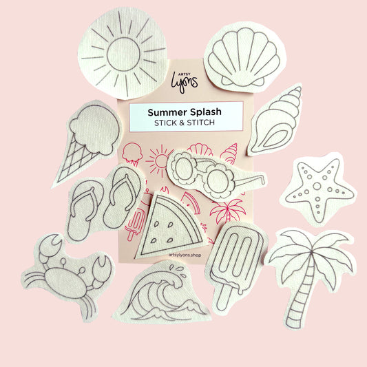 Summer Splash Stick & Stitch Set
